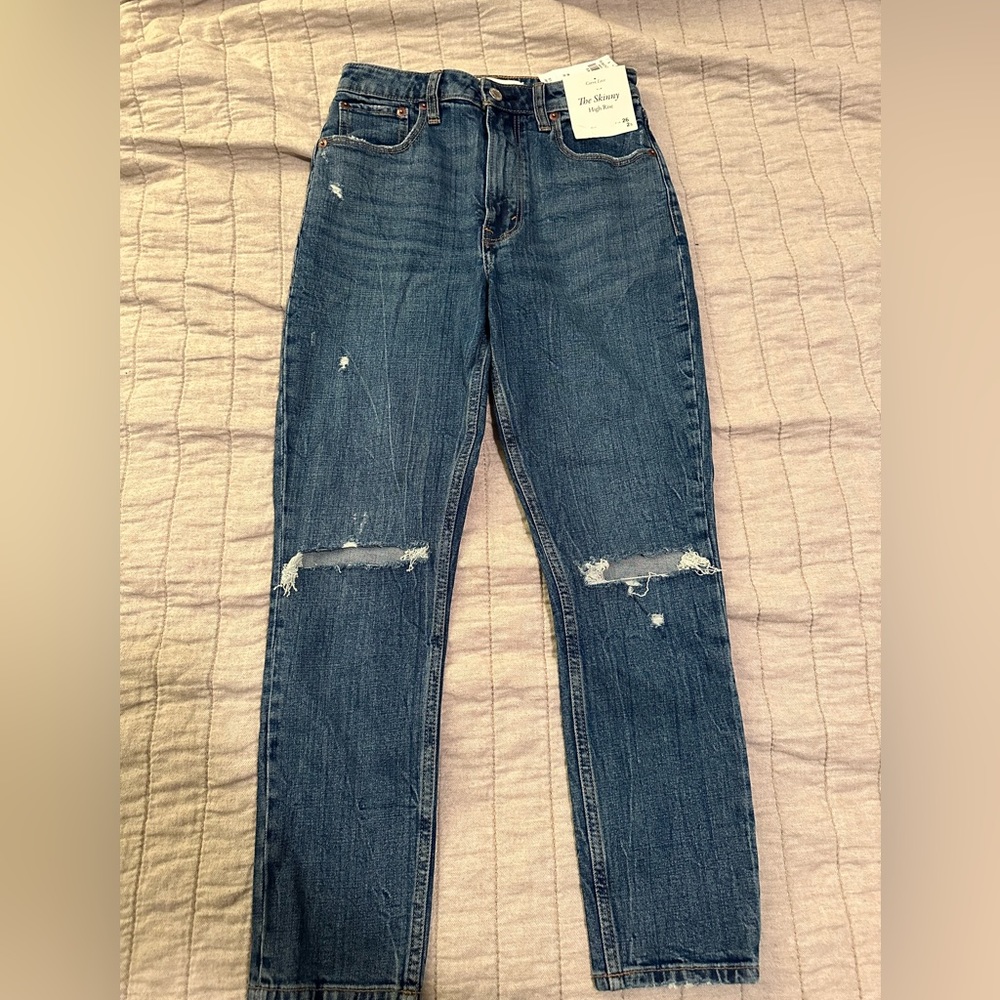 Abercrombie & Fitch jeans.